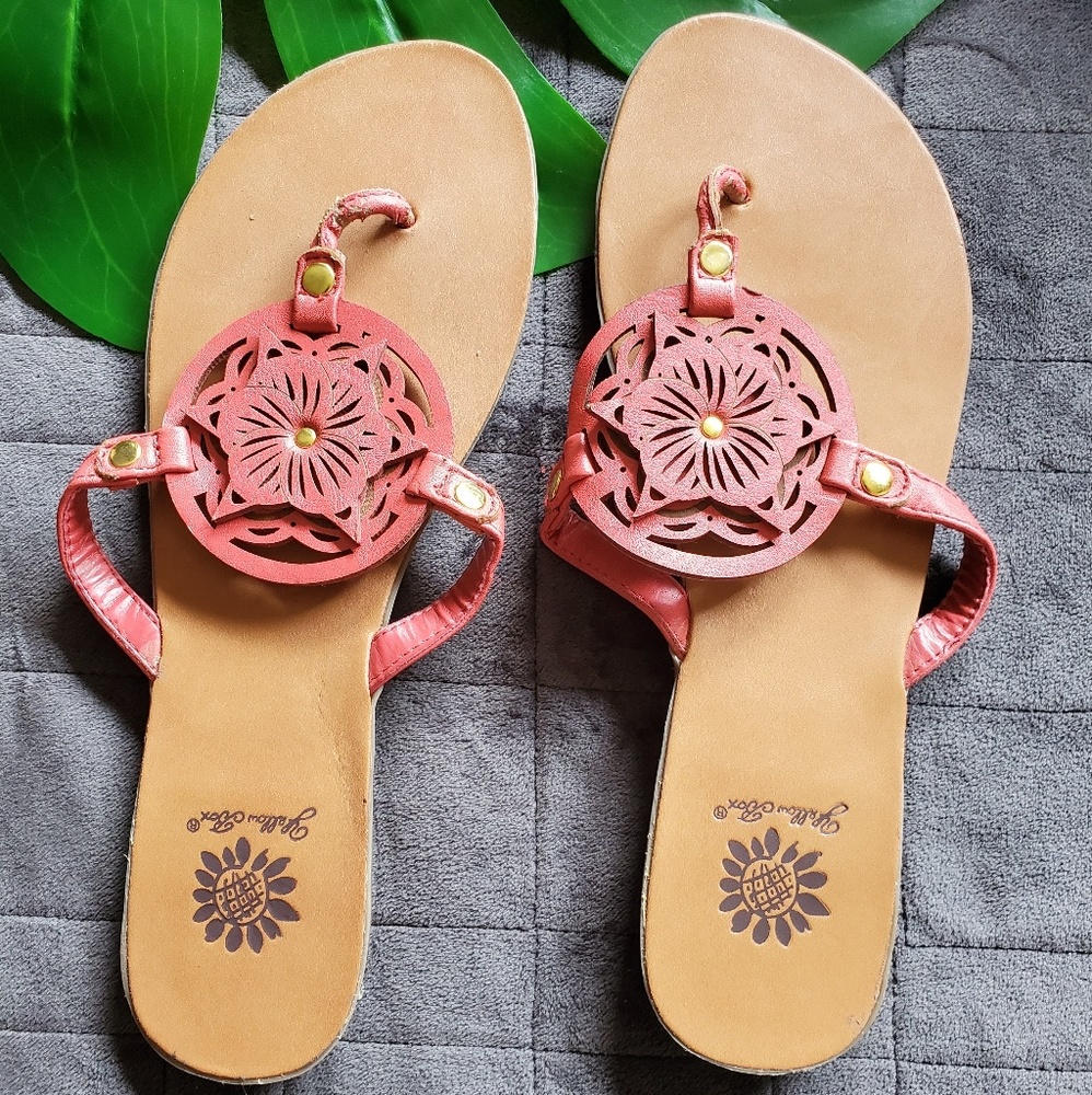 Yellow Box Slippers sandals